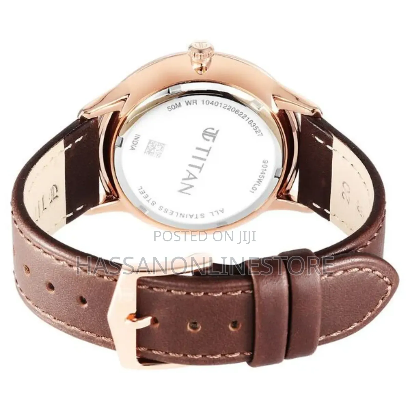 Titan Black Dial World Time With Date Watch for Men