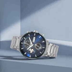 Titan Maritime Blue Dial Quartz Multifunction Watch for Men