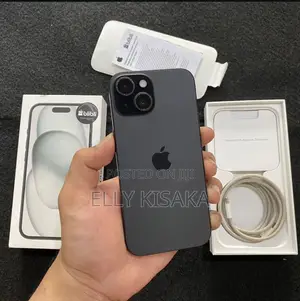 New Apple iPhone 15 256 GB Black