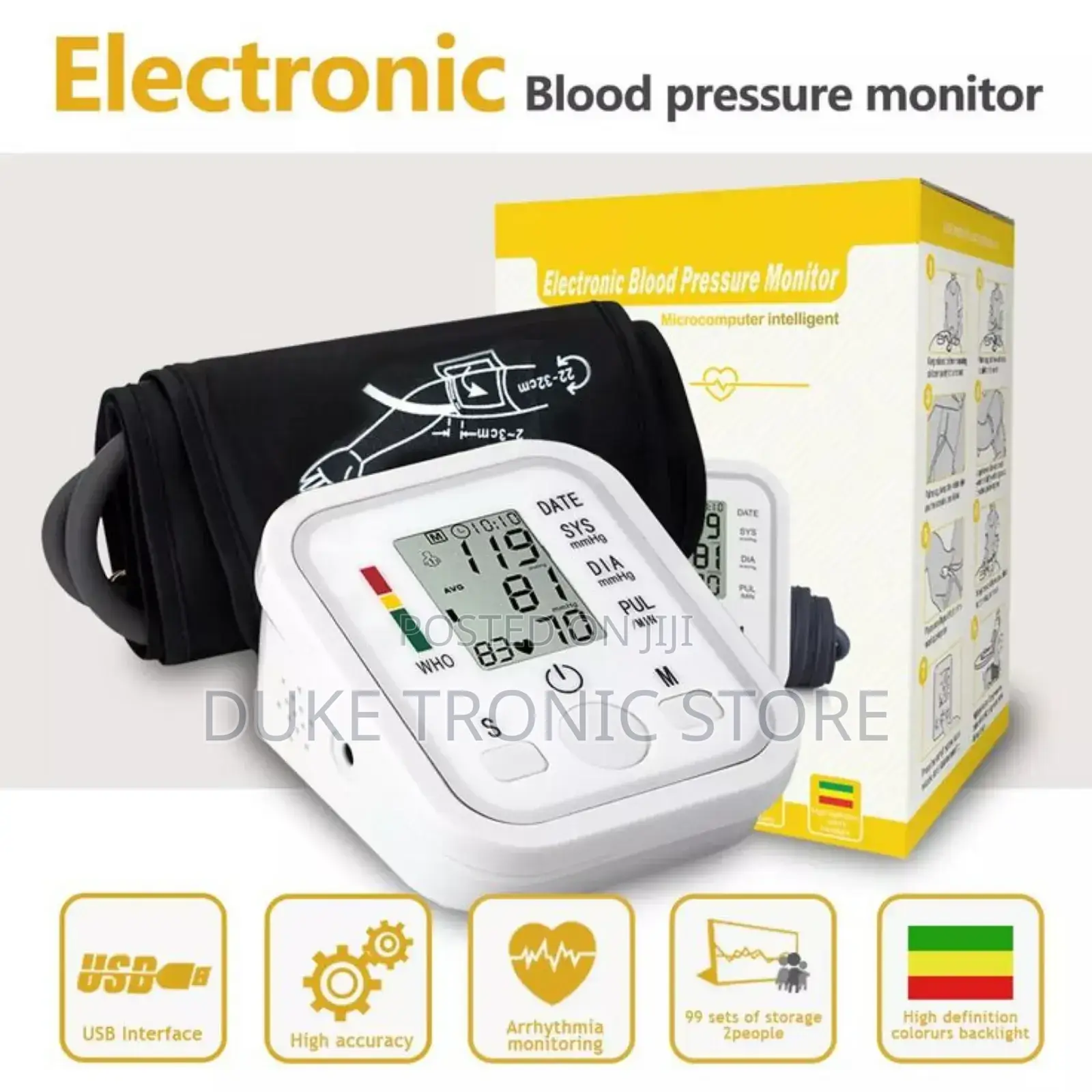 Electronic Blood Pressure Monitor