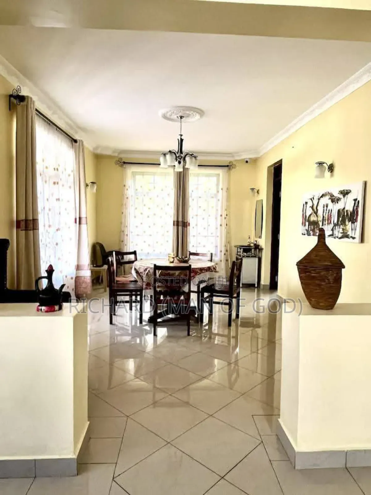 Furnished 4bdrm Villa in Arusha for rent