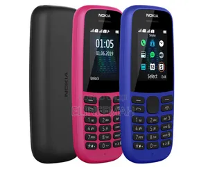 New Nokia 105 Black