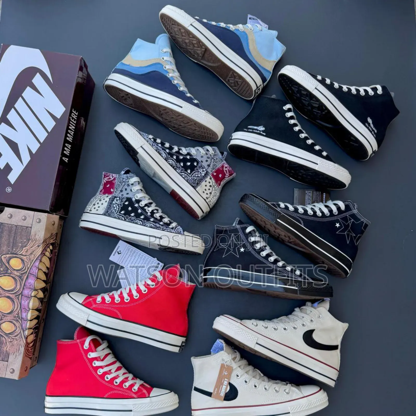 Boots or Buti Za Converse Original Na Official