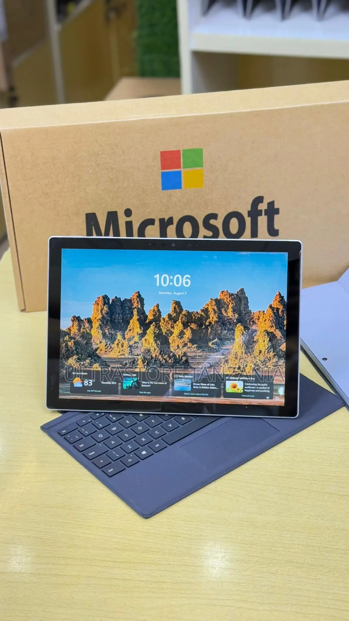 New Laptop Microsoft Surface Pro 7 8GB Intel Core I5 SSD 256GB