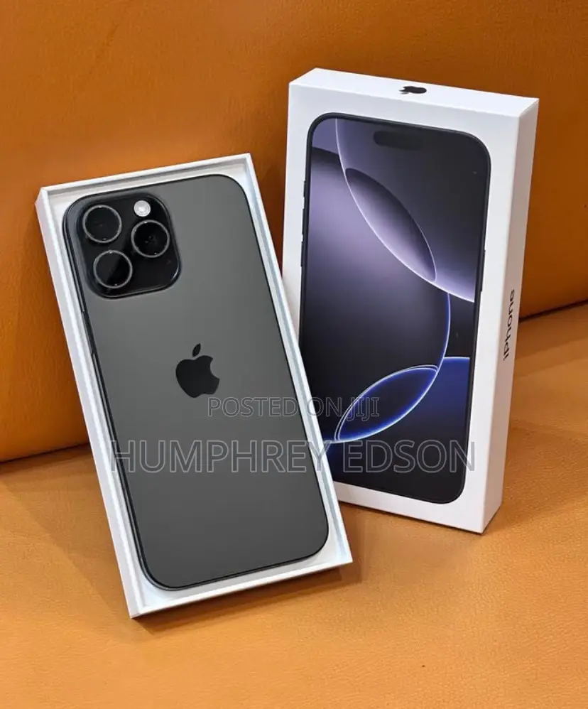 New Apple iPhone 16 Pro Max 256 GB Black
