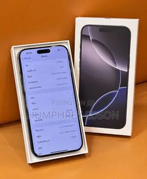 New Apple iPhone 16 Pro Max 256 GB Black