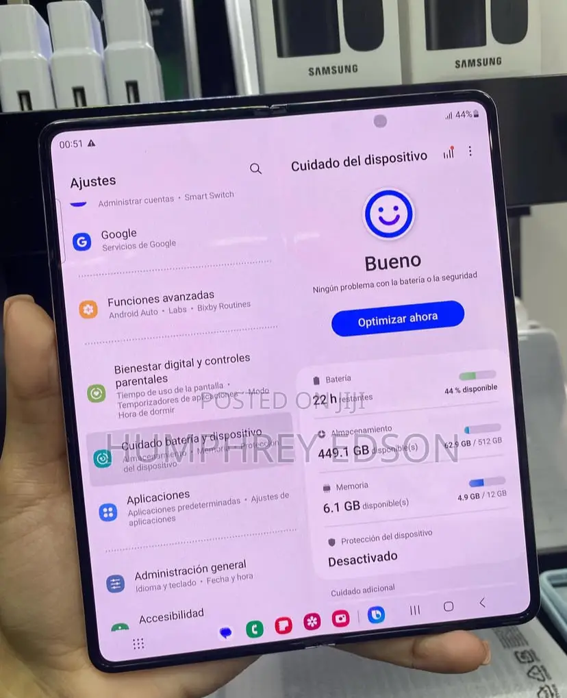 New Samsung Galaxy Z Fold 5 256 GB Gold