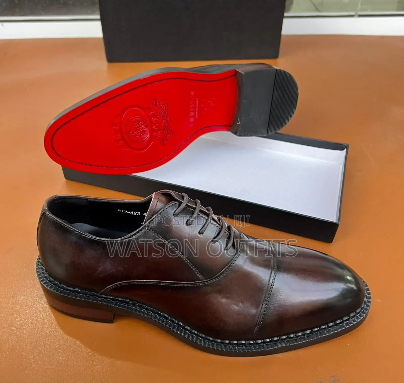 Leather Shoes or Footwears or Viatu Well and Officially Made