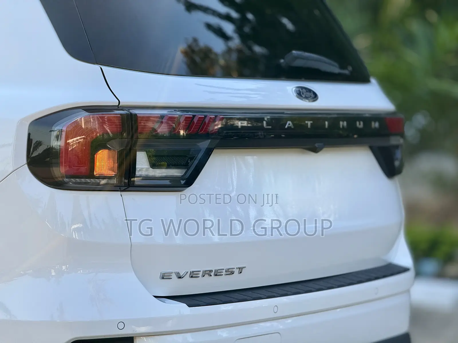 Ford Everest 2024 White