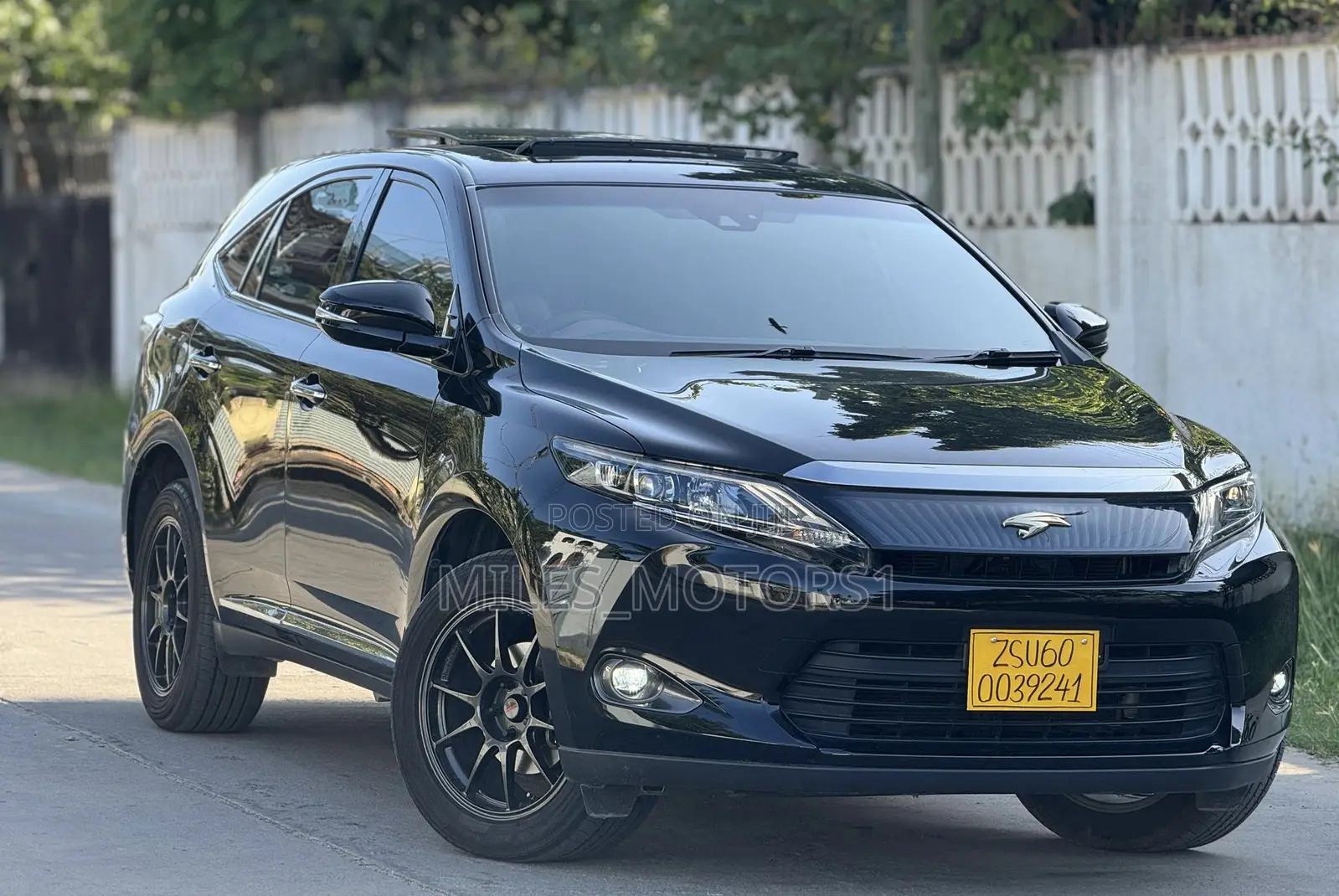 Toyota Harrier 2016 Black