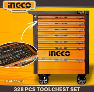 Ingco 328 Pcs Tool Chest Set With 7 Drawers