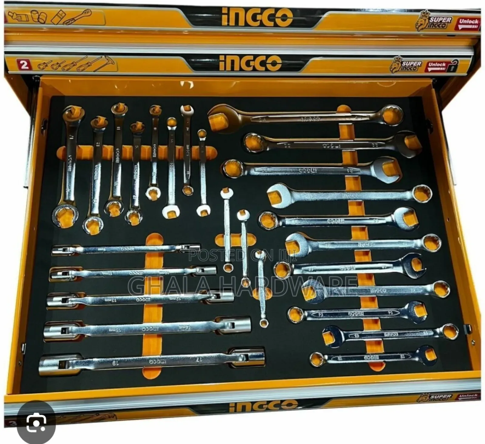 Ingco 328 Pcs Tool Chest Set With 7 Drawers