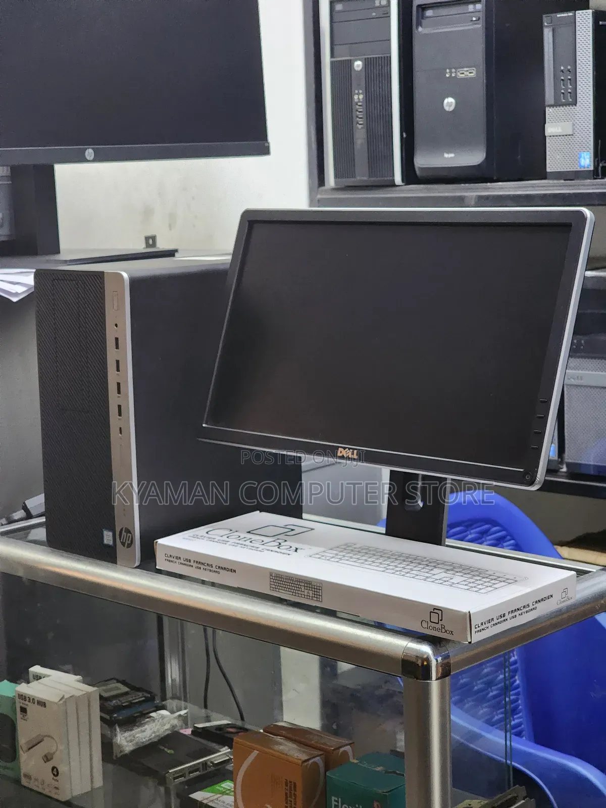 Desktop Computer HP EliteDesk 800 8GB Intel Core I5 HDD 500GB