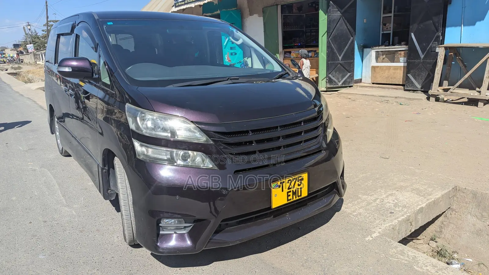 Toyota Vellfire 2008 Black