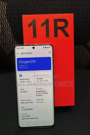 New OnePlus 11R 256 GB Red