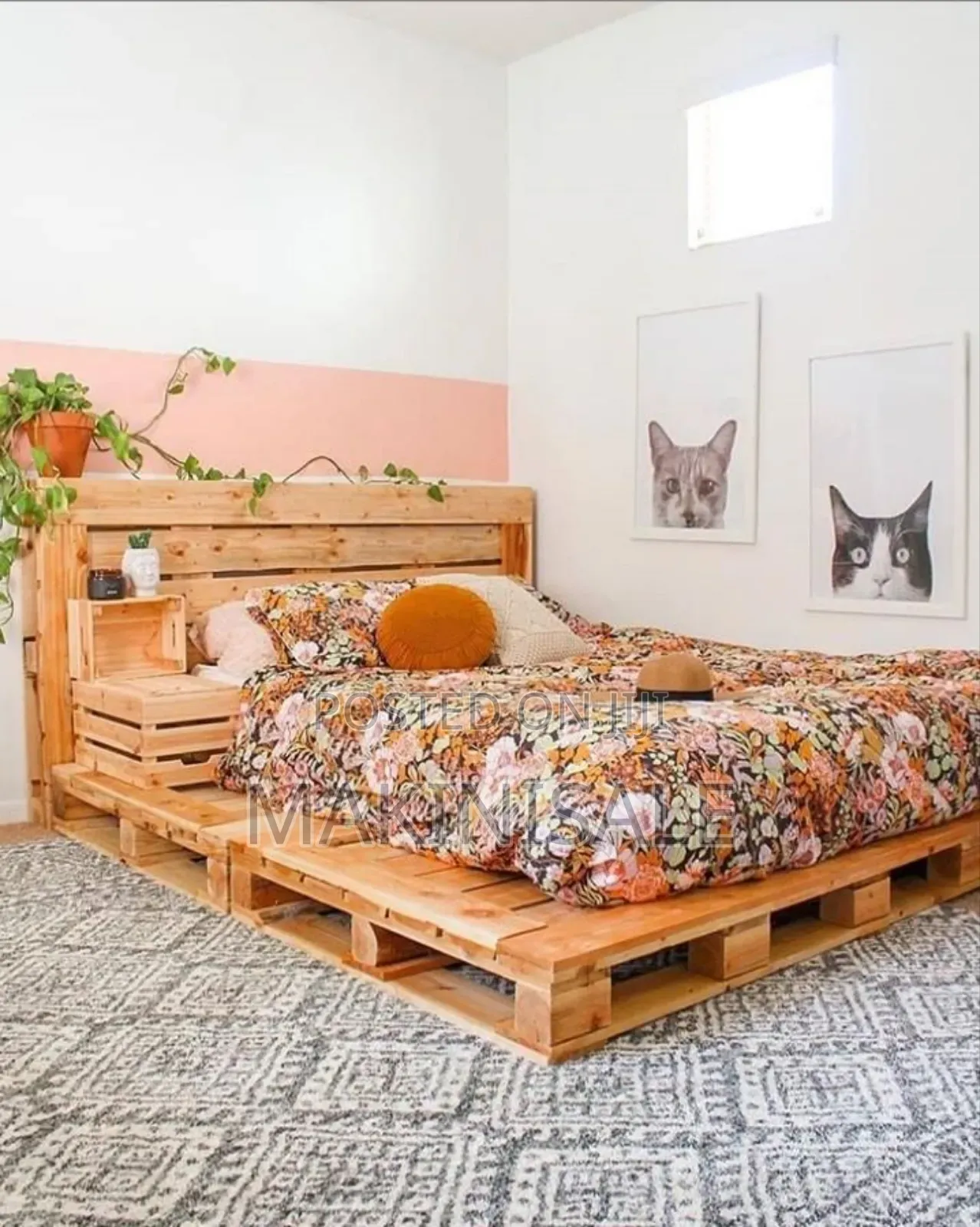 Bed Frame Welcome in My Store