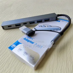 7-in-1 Usb-C Hub for Macbooks, iPads, Laptops and Tablets