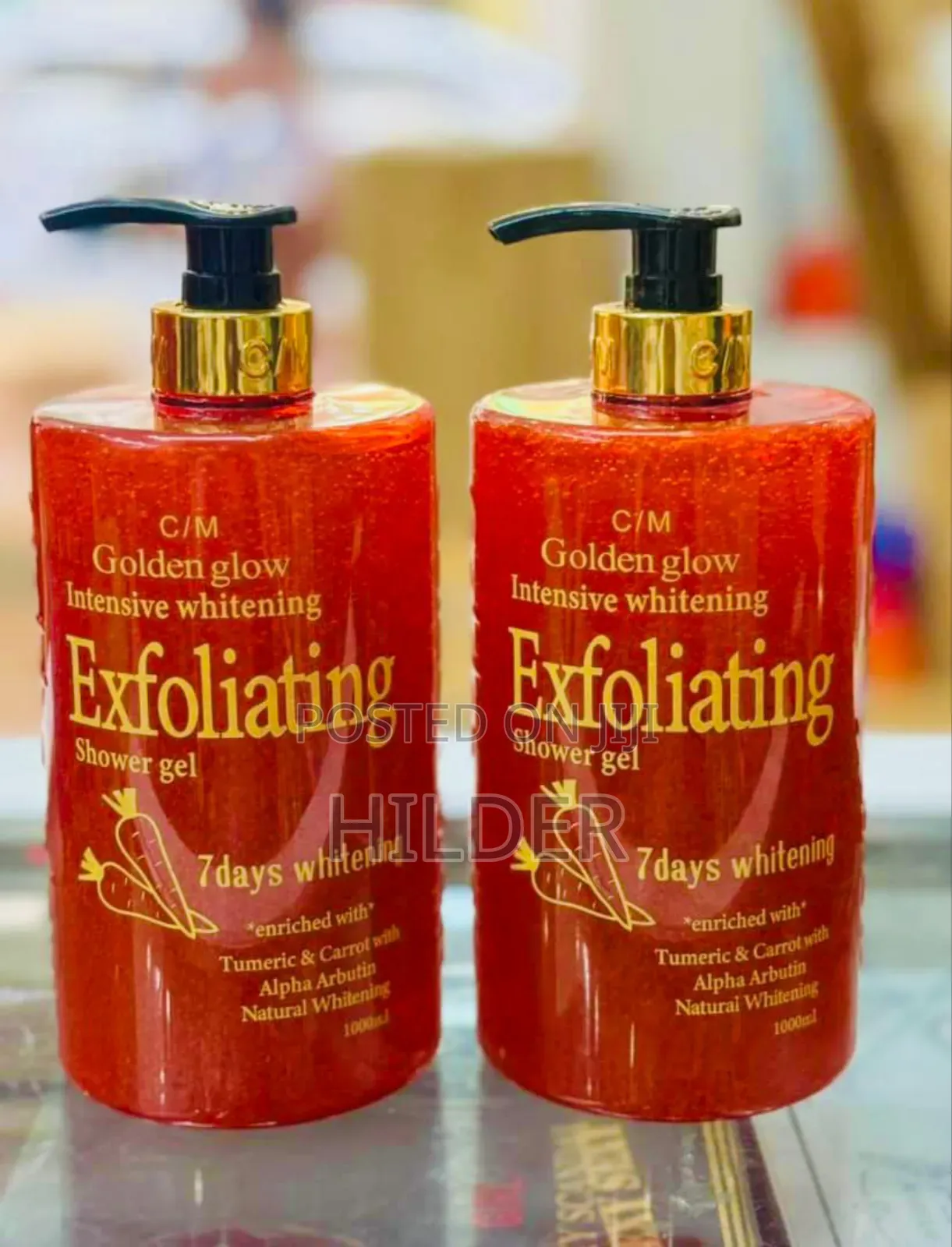 Golden Glow Exfoliating Showergel