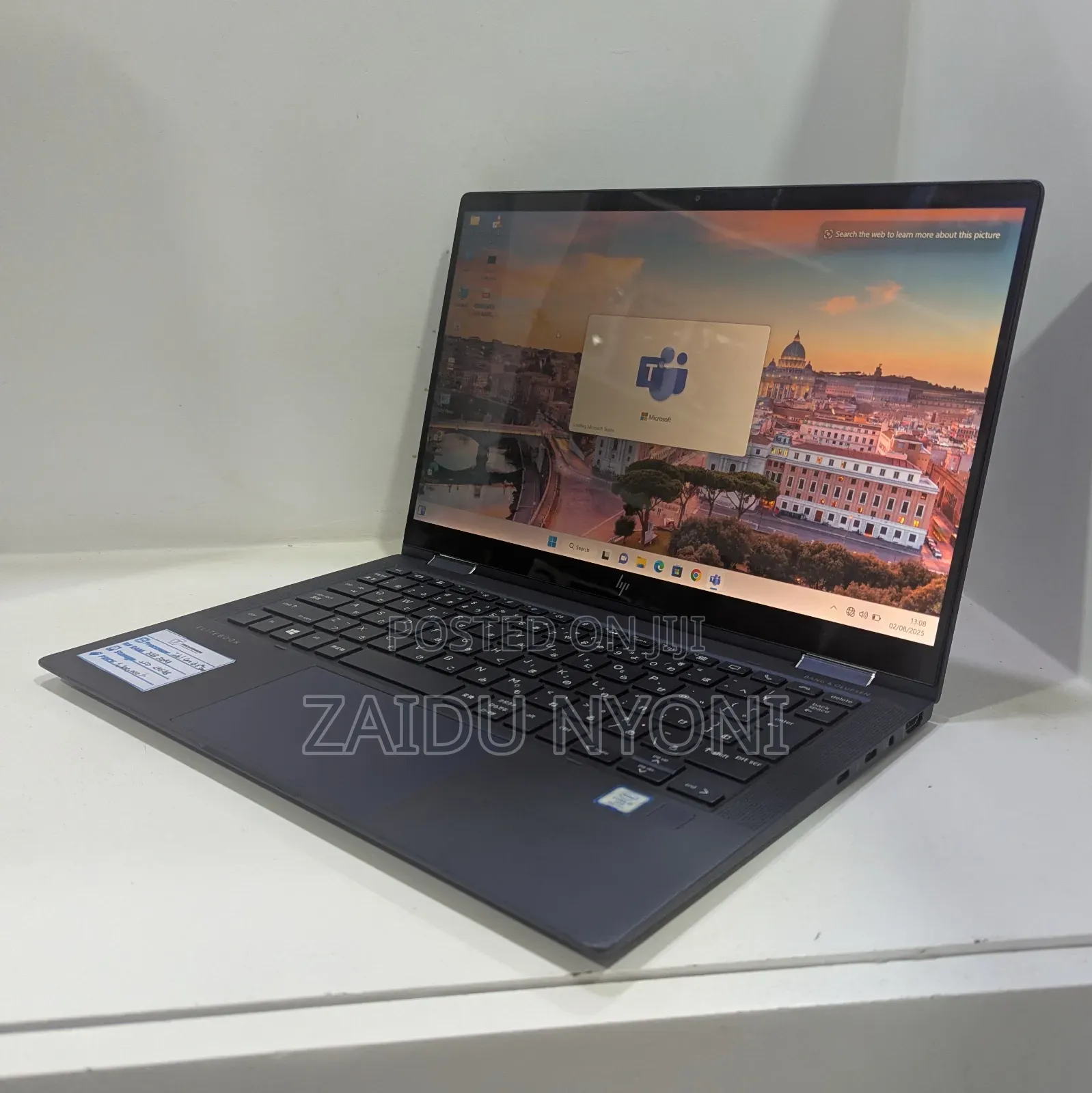 New Laptop HP Elite Dragonfly X360 8th Gen 8GB Intel Core I5 SSD 256GB