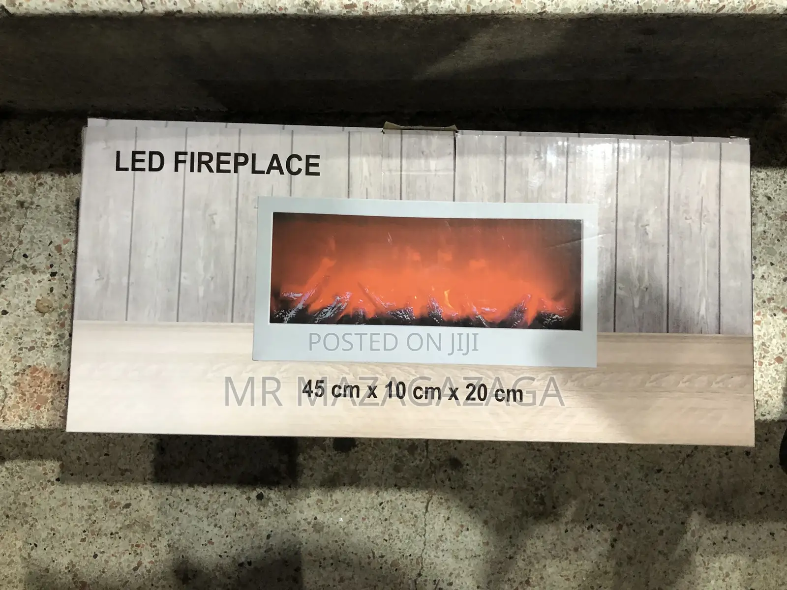 Led Fireplace 100cm