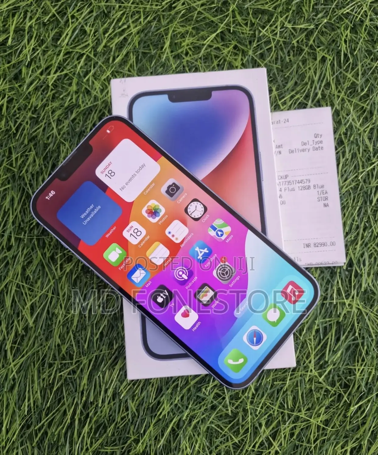 New Apple iPhone 14 128 GB Blue