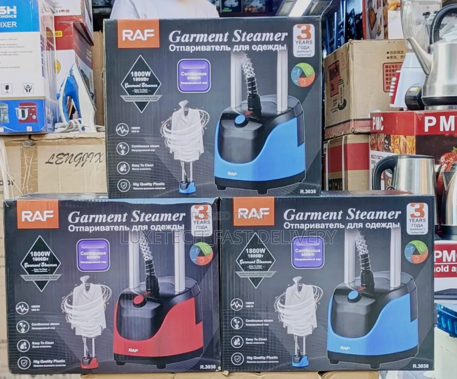 Raf R.3038 Clothes Steamer – Fast and Efficient Ironing