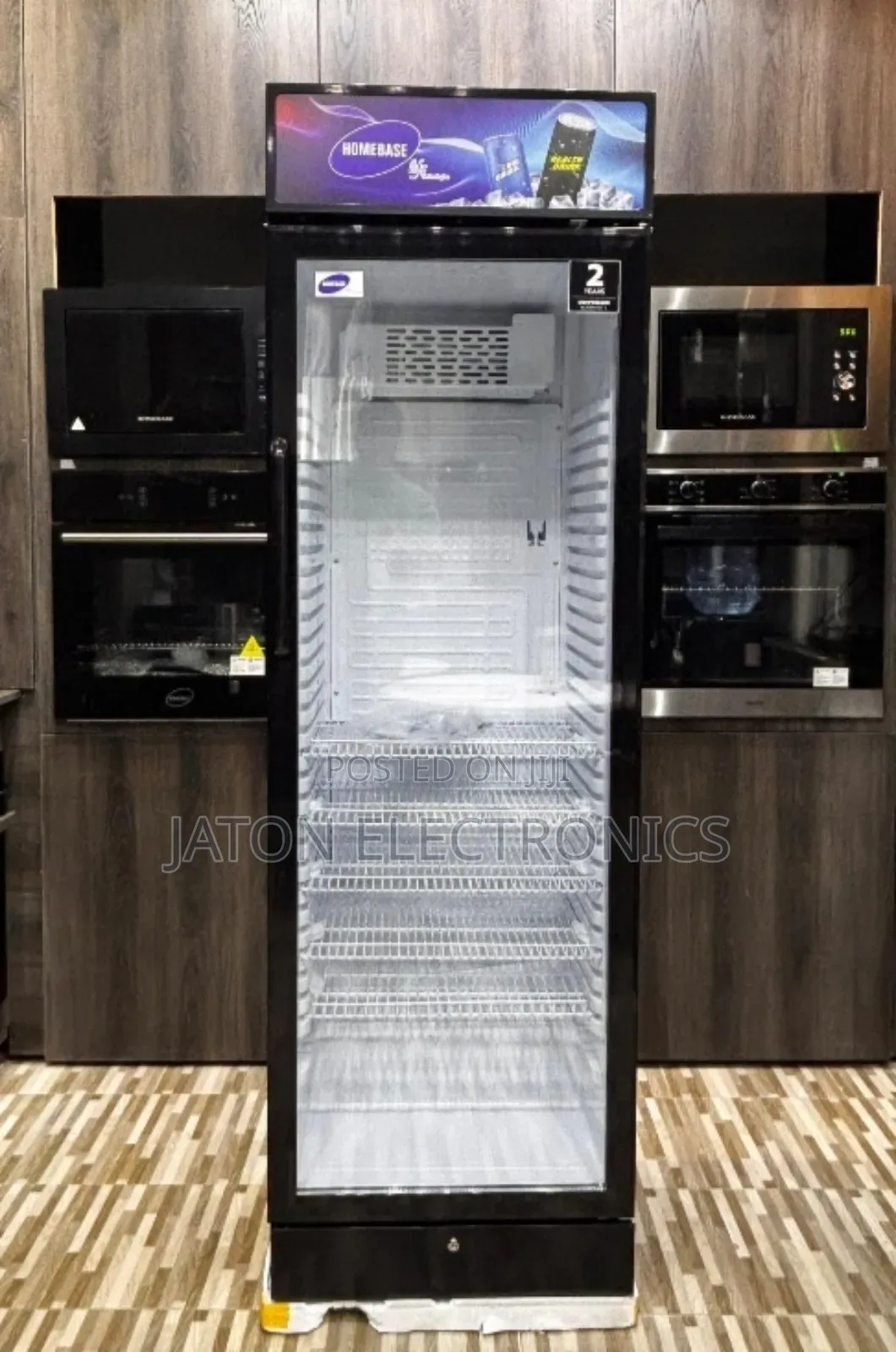 Homebase Showcase Fridge ʜʙ-380l