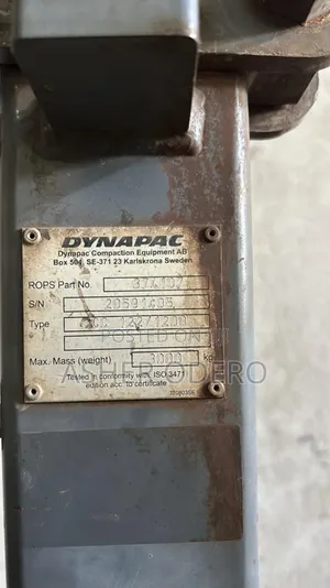 Dynapac Double Drum Roller