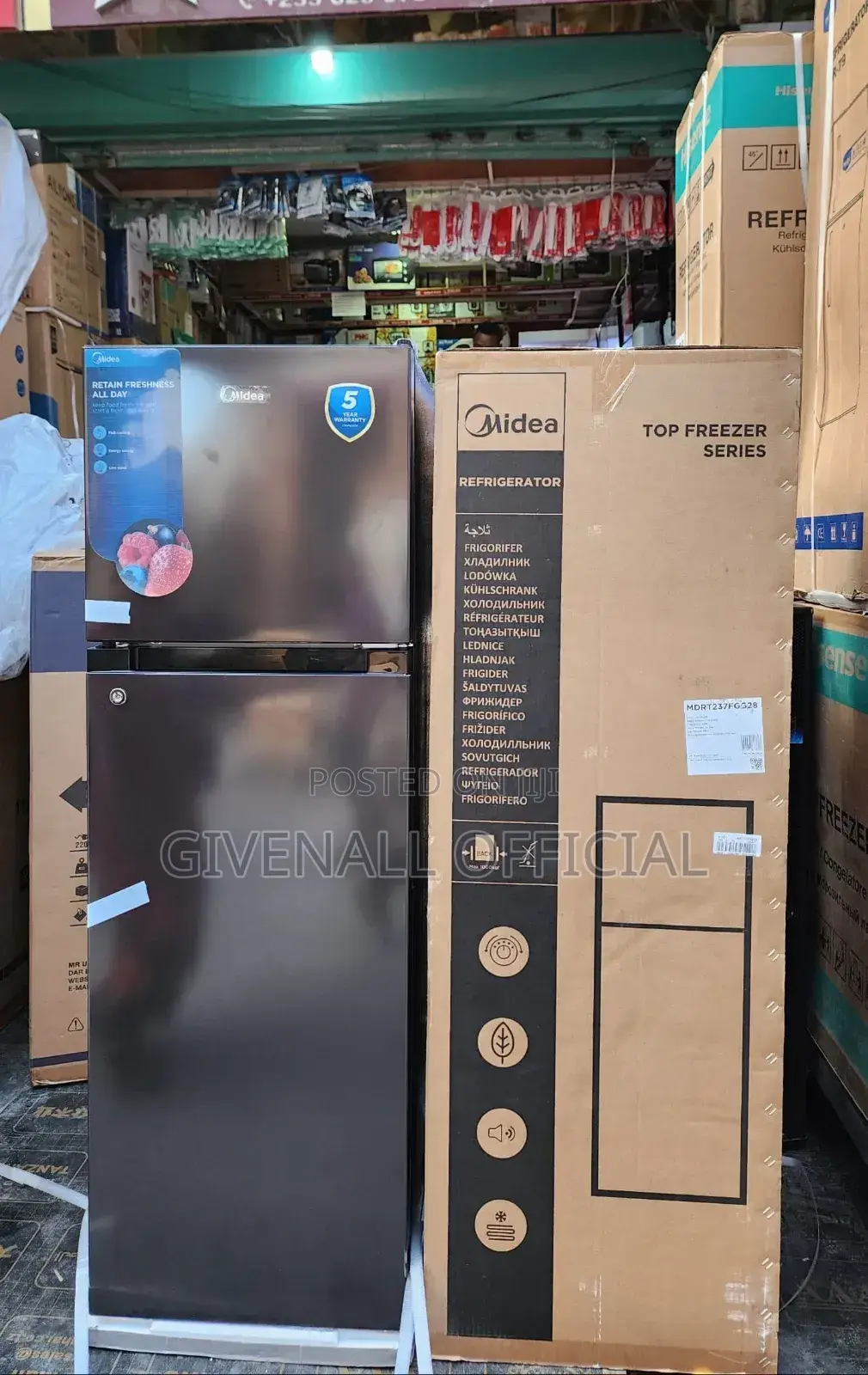 Ofa Ofa = Midea Friji Lita 220 Imara Sana Warranty Miaka 3
