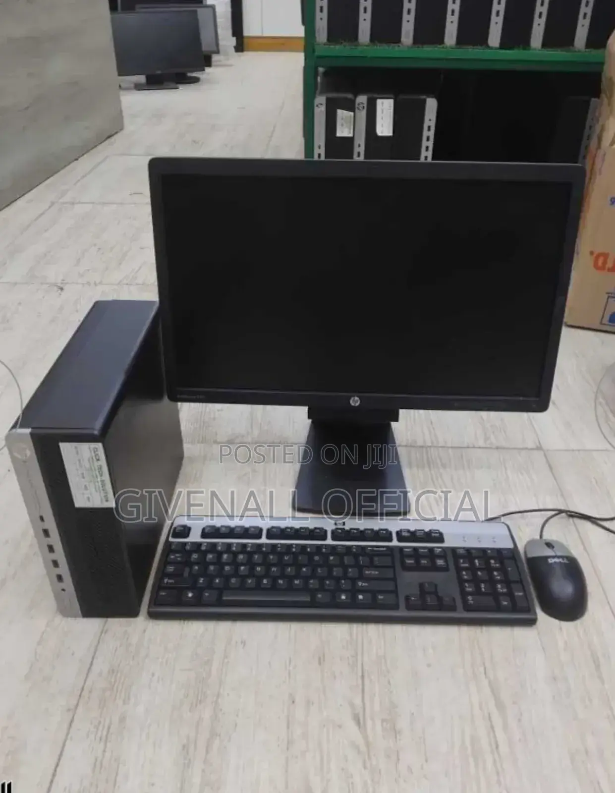 Desktop Computer HP EliteDesk 800 8GB Intel Core I5 HDD 512GB