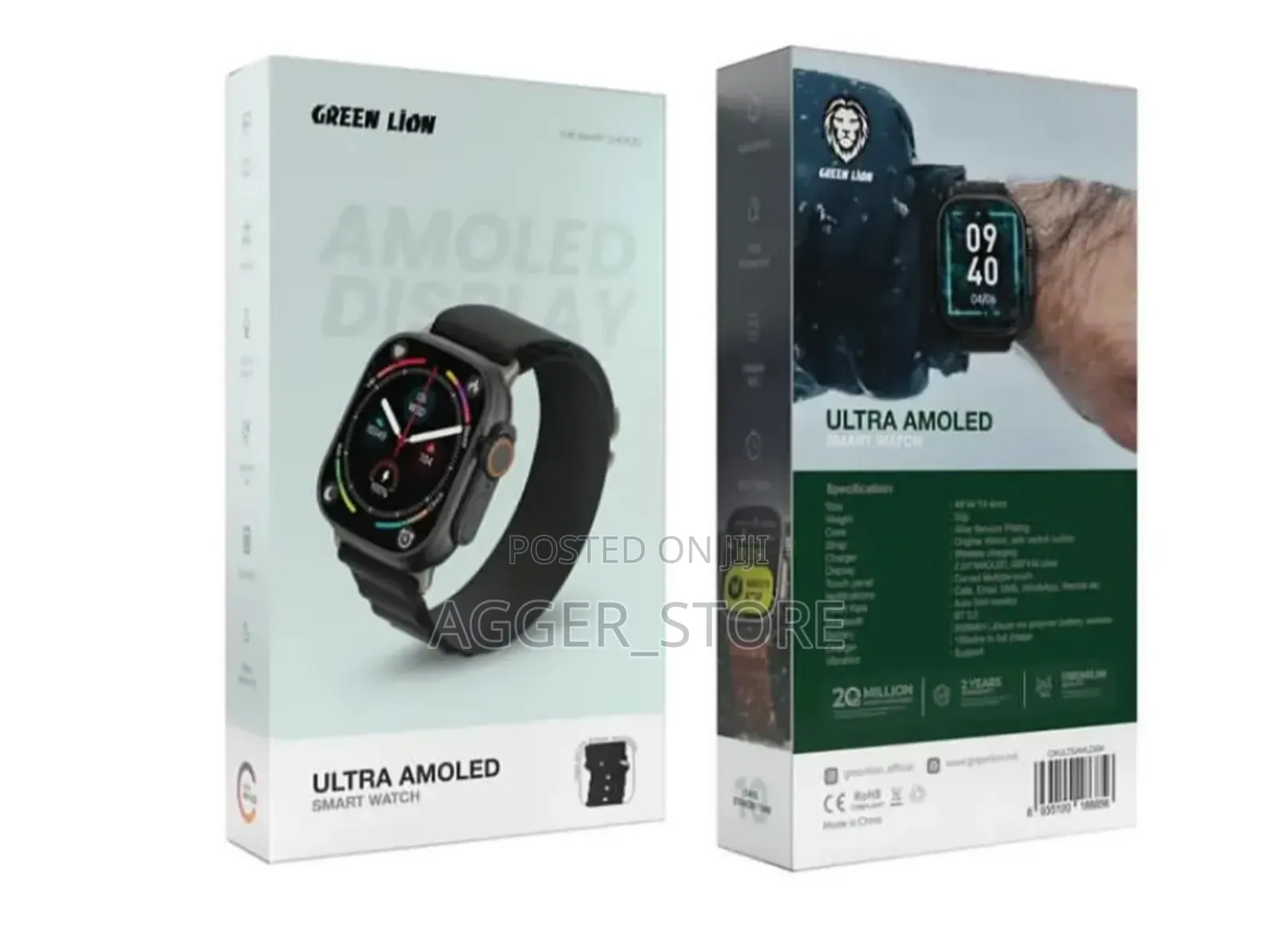 Greenlion Ultra Amoled Smartwatch