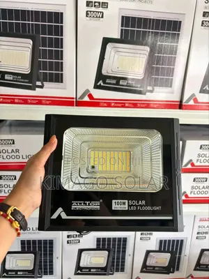 Pata Solar Floodlight 100w Yenye Warm Na White Modes