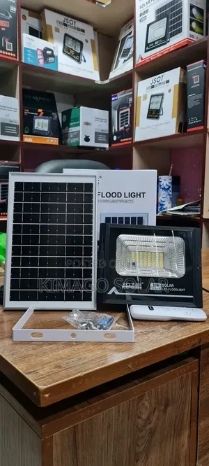 Mwanga Wa Warm Au White, Solar Floodlight 50w