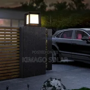 Taa Ya Solar Gate Light Inayowaka Usiku Kila Siku