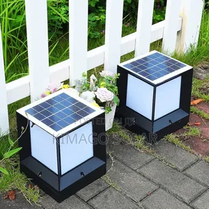 Solar Pillar Lamp Yenye Betri Kali Lithium