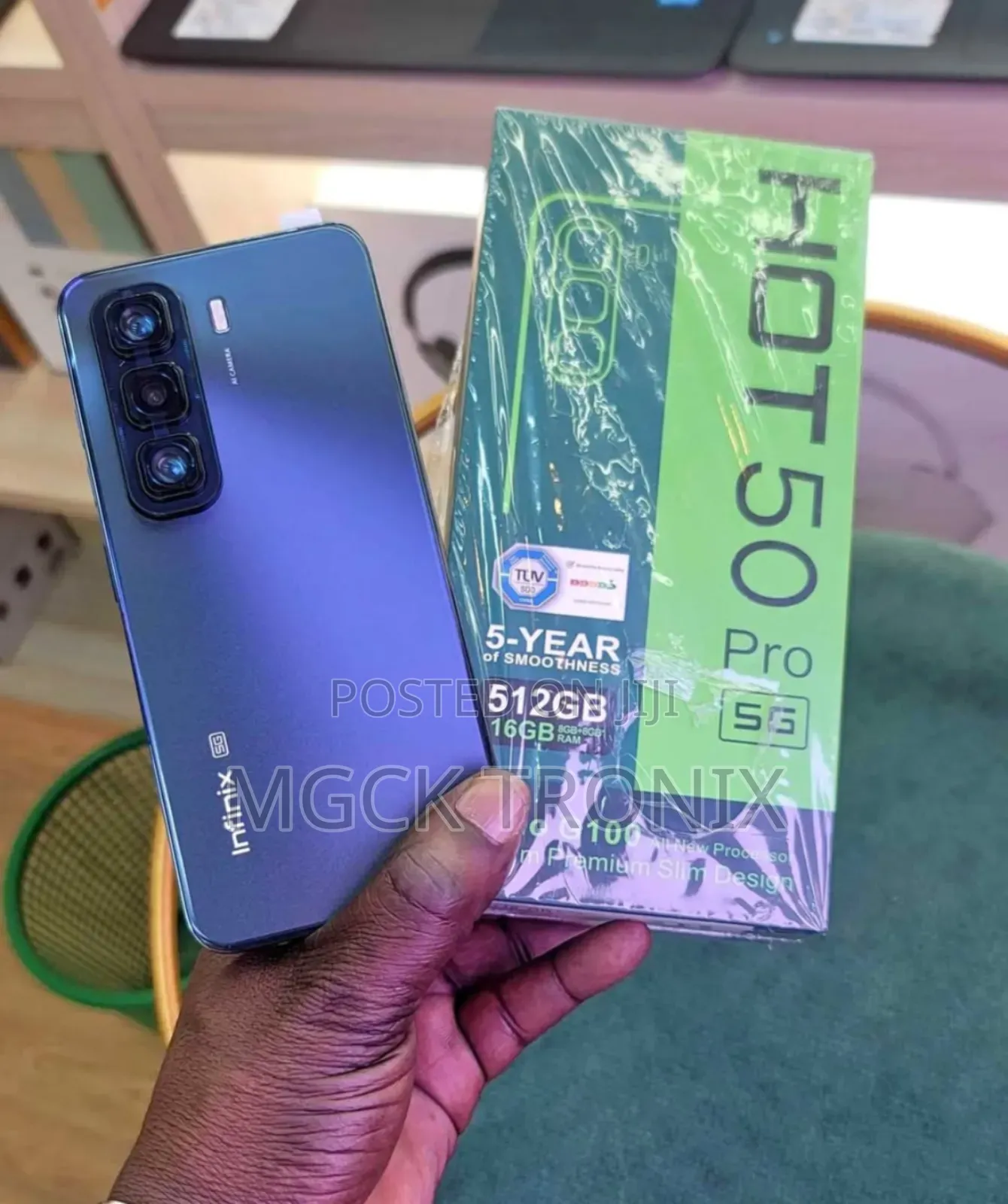 New Infinix Hot 50 Pro 256 GB Blue