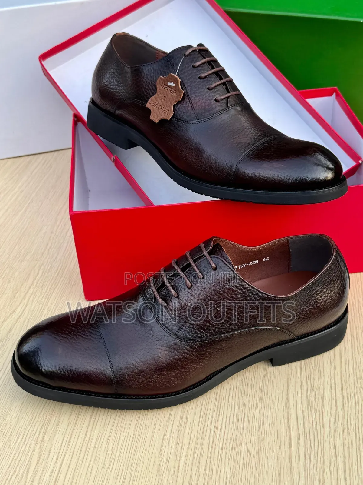 Men's Leather Shoes or Footwears Za Ngozi