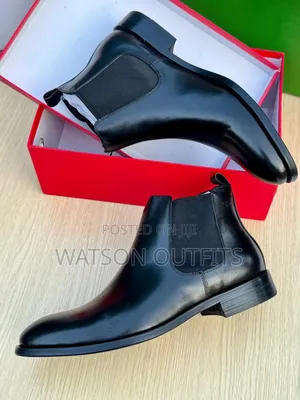 Boots or Leather Shoes Smart and Classic