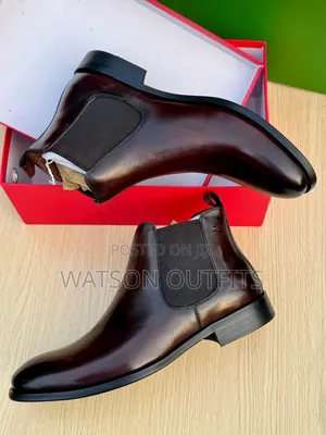 Boots or Leather Shoes Smart and Classic