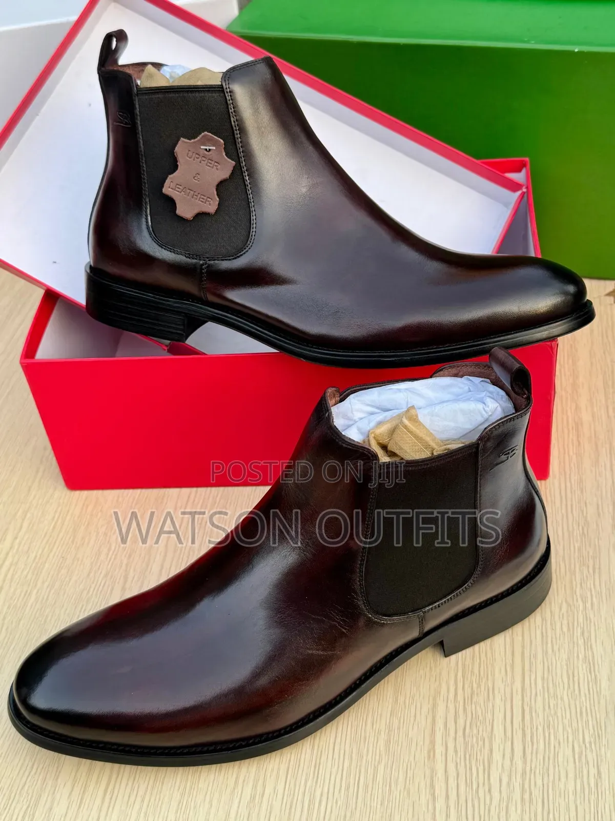 Boots or Leather Shoes Smart and Classic