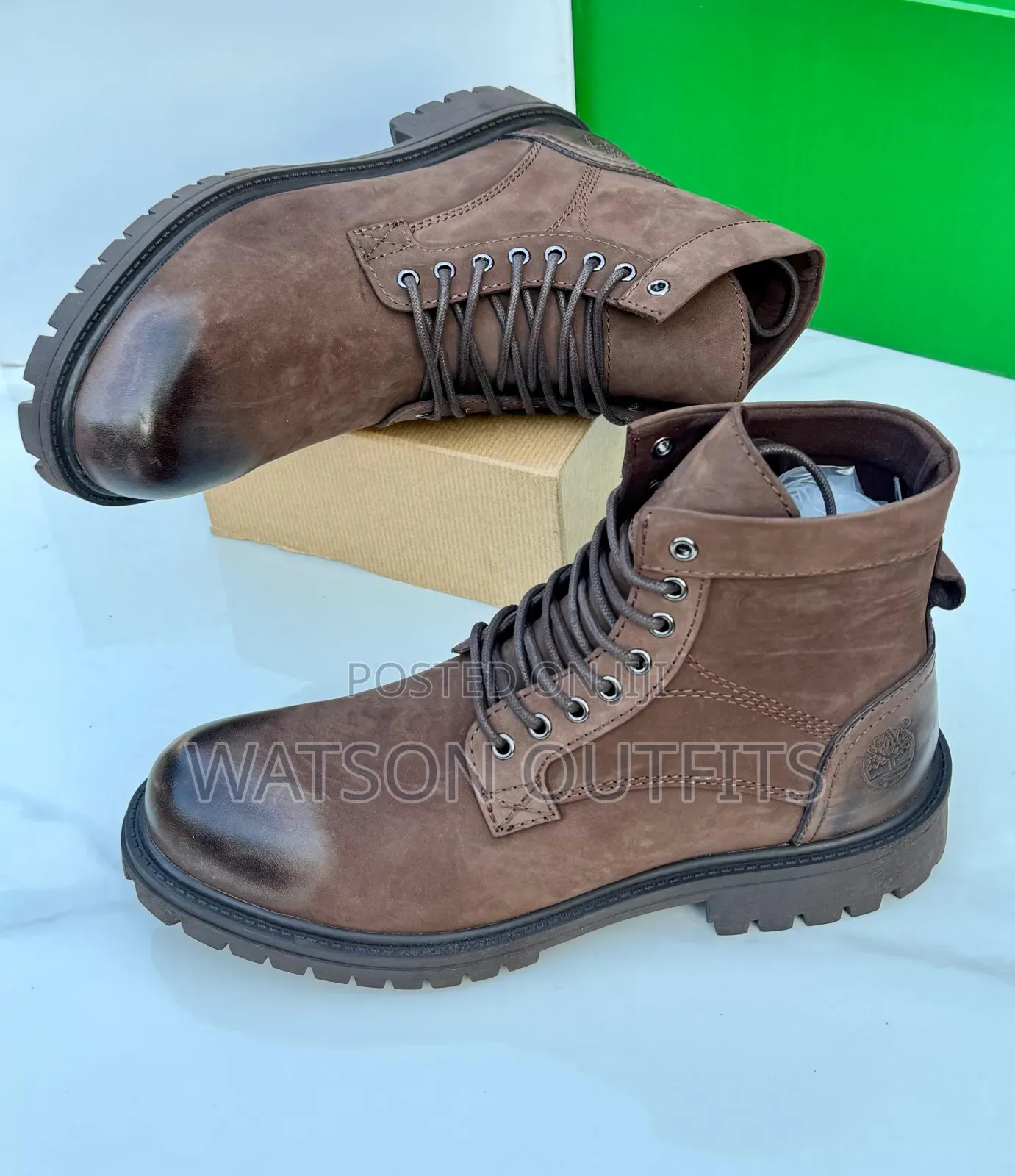 Men's Leather Boots or Shoes Za Ngozi Original and Official