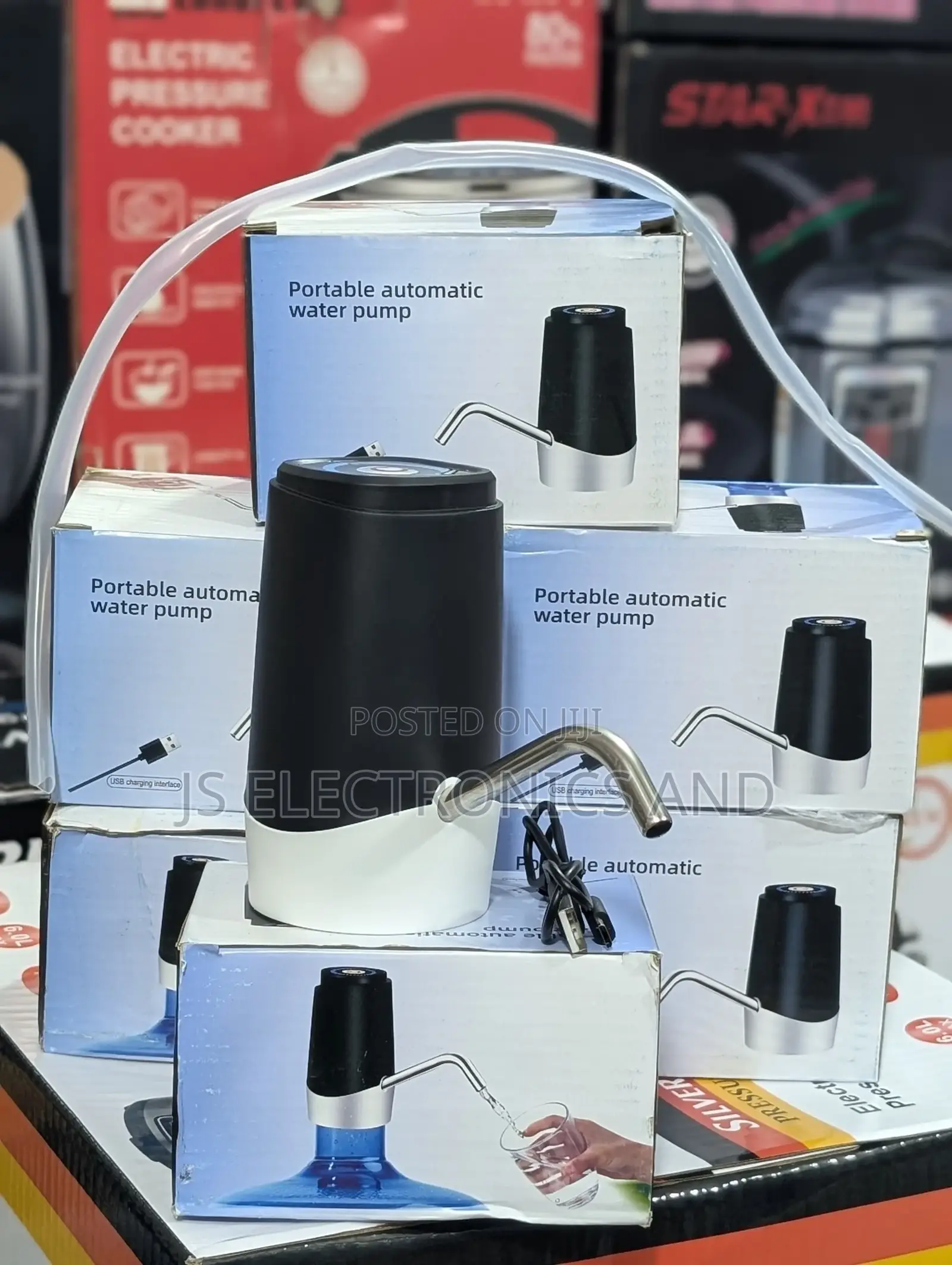 Portable Automatic Water Pump Ya Kuchaji Dispenser Original