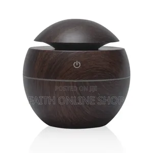 Usb Mini Fragrance Wood Grain Air Diffuser 200ml