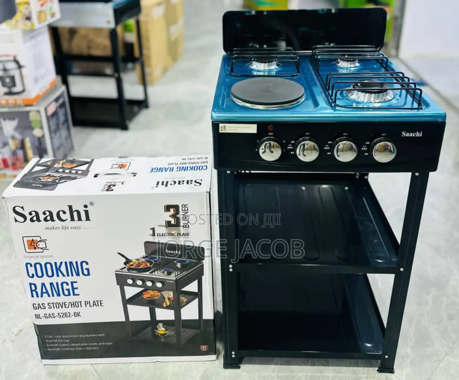 Saachi Cooking Range, Model Nl-, a Gas Stove Hot Plate.