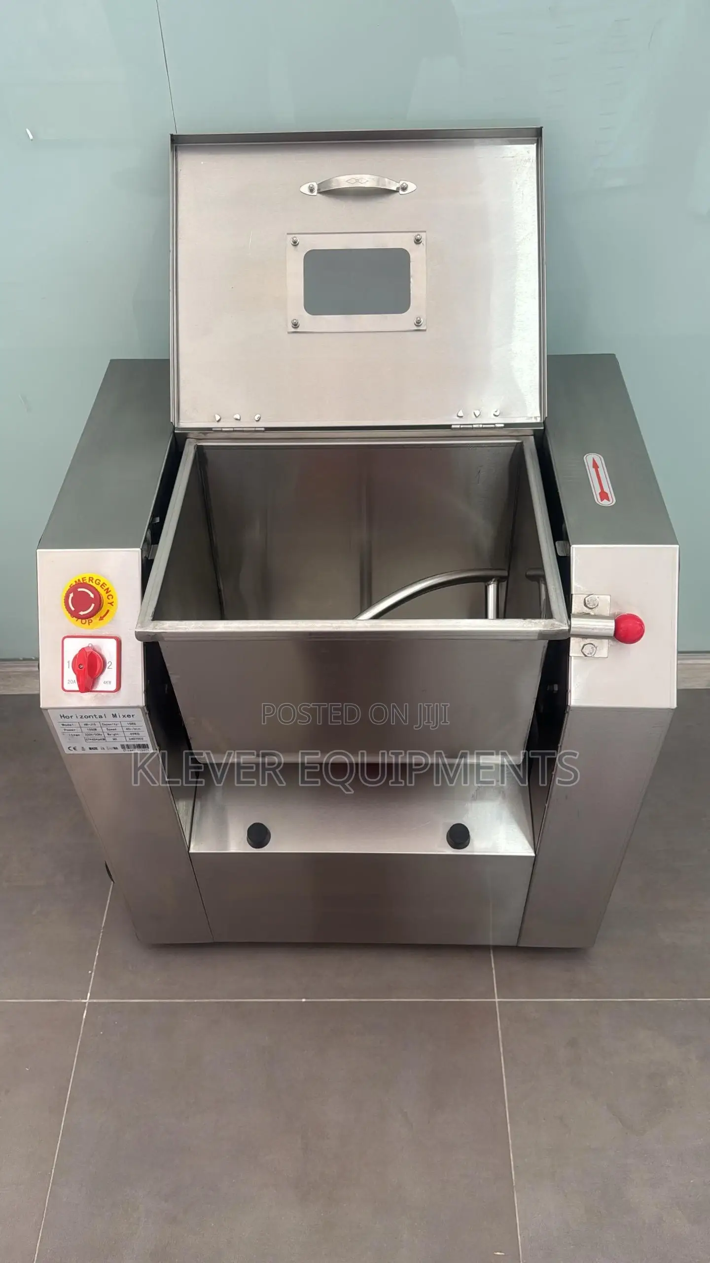 15litres Horizontal Dough Mixer
