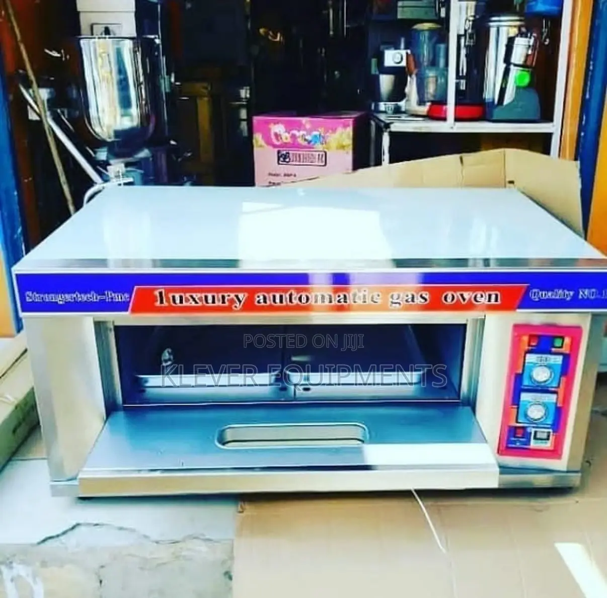 Commercial 2 Tray Single Deck Gas Oven