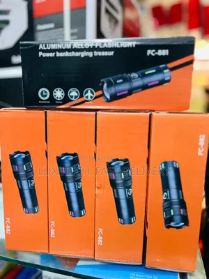 Aluminium Alloy Rechargeable Flashlight