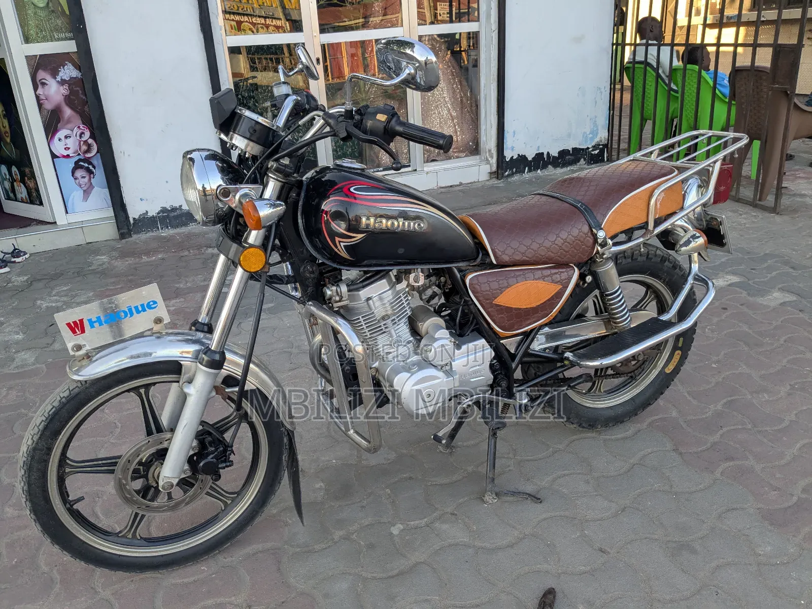 Haojue HJ125-8F 2024 Black
