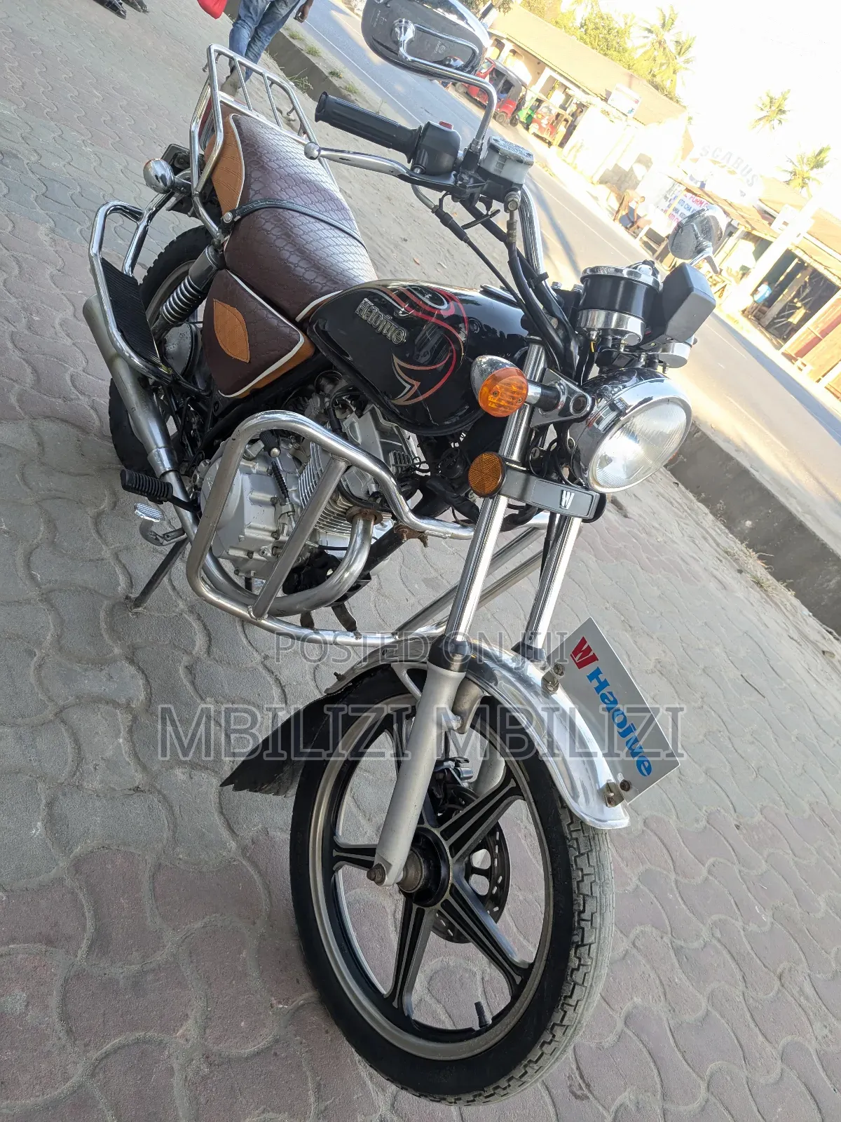 Haojue HJ125-8F 2024 Black