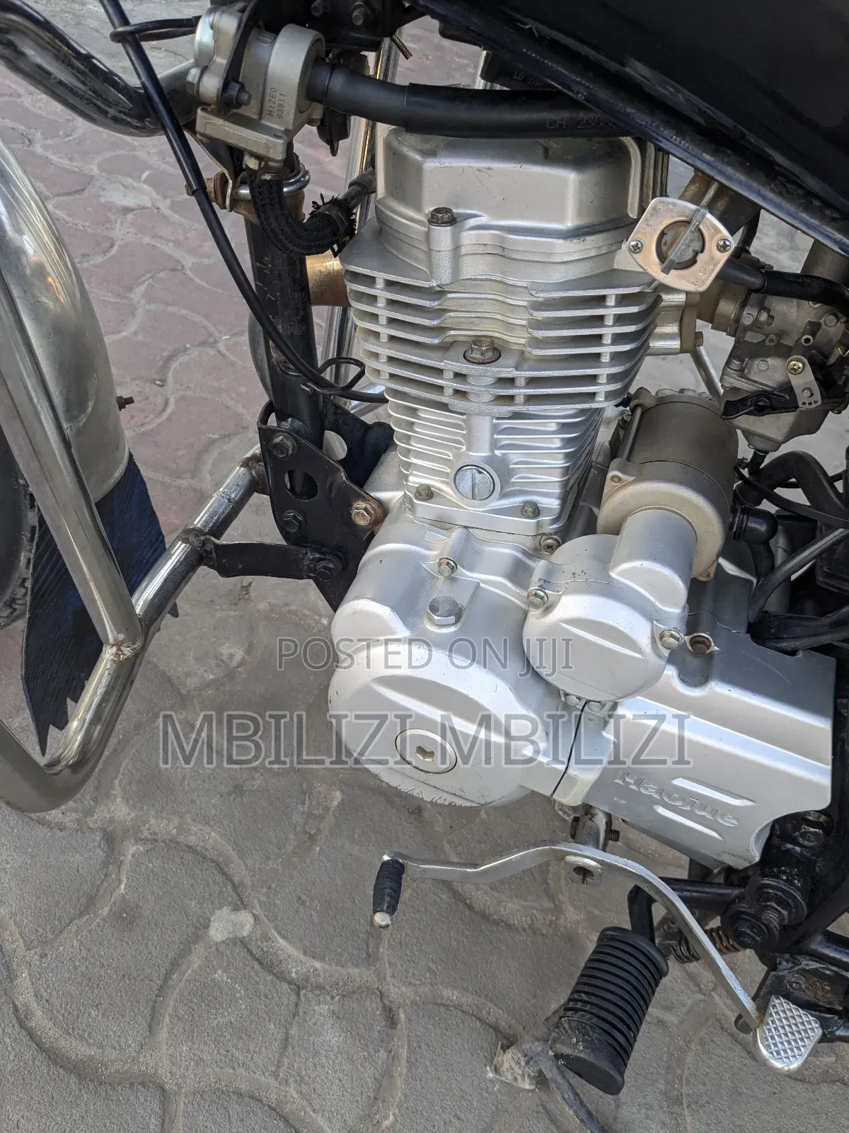 Haojue HJ125-8F 2024 Black